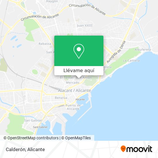 Mapa Calderón