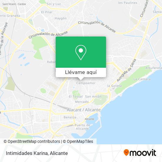 Mapa Intimidades Karina