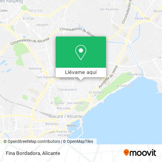 Mapa Fina Bordadora