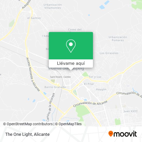 Mapa The One Light