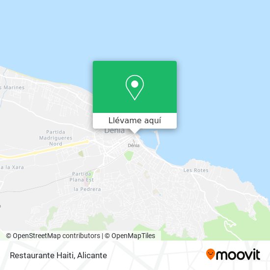Mapa Restaurante Haiti
