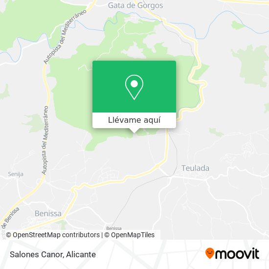 Mapa Salones Canor
