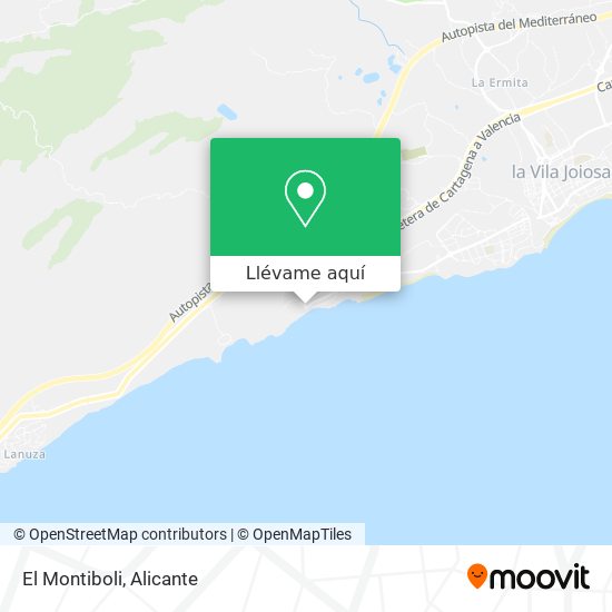 Mapa El Montiboli