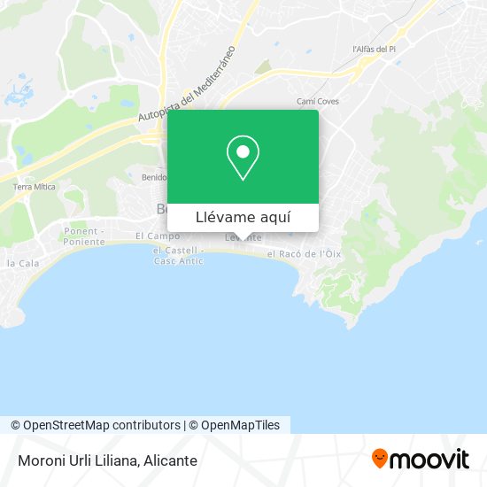 Mapa Moroni Urli Liliana