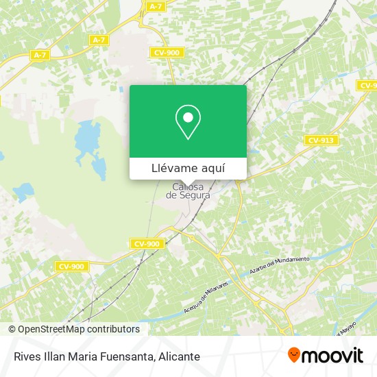 Mapa Rives Illan Maria Fuensanta