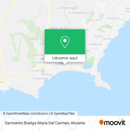 Mapa Sarmiento Buelga Maria Del Carmen