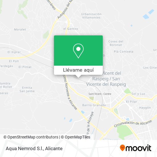 Mapa Aqua Nemrod S.l.