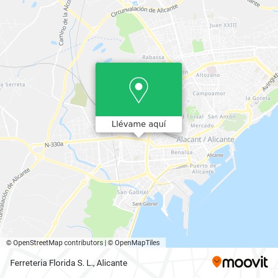 Mapa Ferreteria Florida S. L.