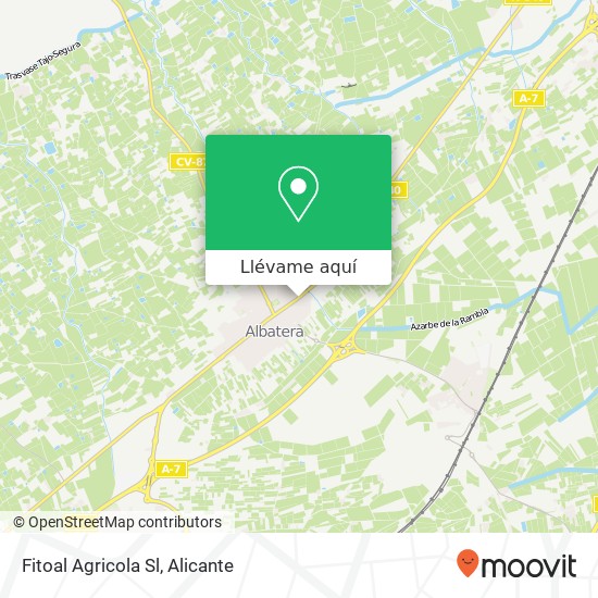 Mapa Fitoal Agricola Sl