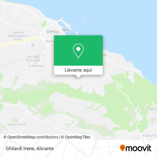 Mapa Ghilardi  Irene