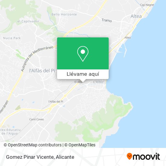Mapa Gomez Pinar Vicente