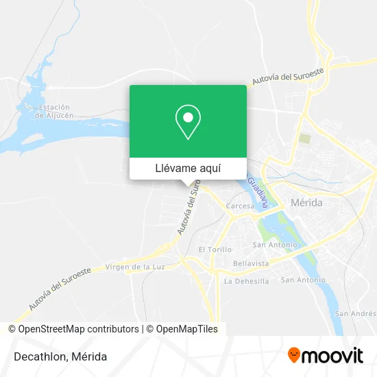 Mapa Decathlon
