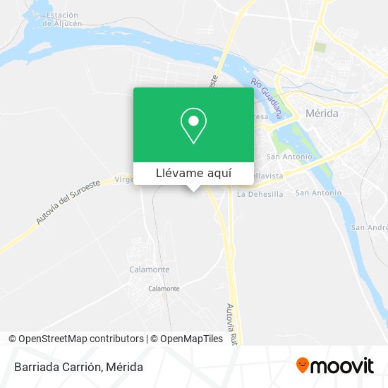 Mapa Barriada Carrión