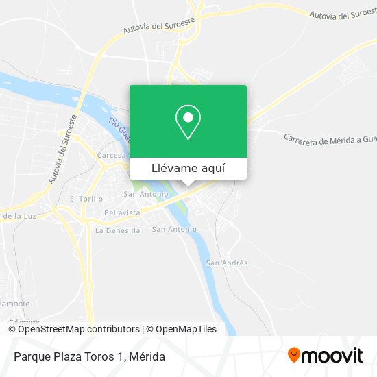 Mapa Parque Plaza Toros 1