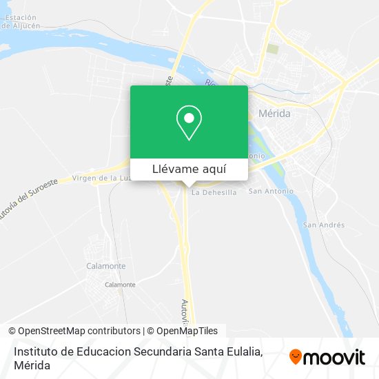 Mapa Instituto de Educacion Secundaria Santa Eulalia