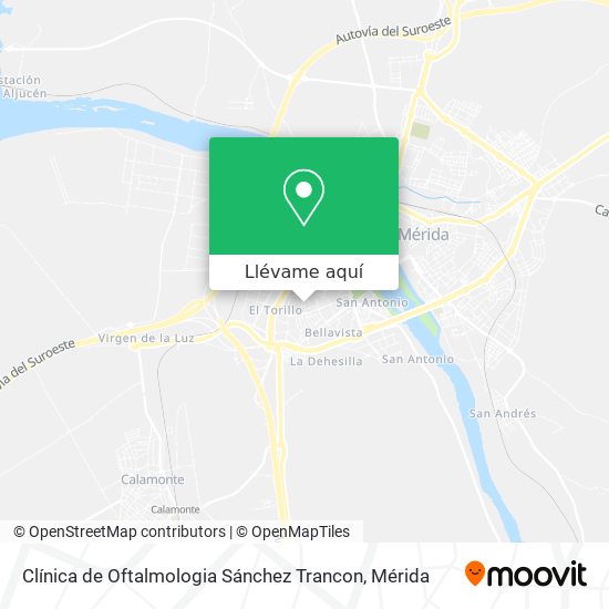 Mapa Clínica de Oftalmologia Sánchez Trancon