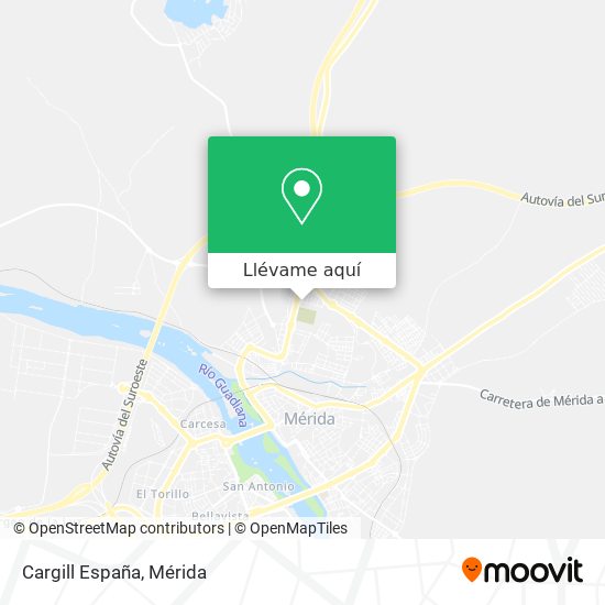 Mapa Cargill España