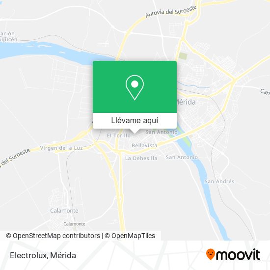 Mapa Electrolux