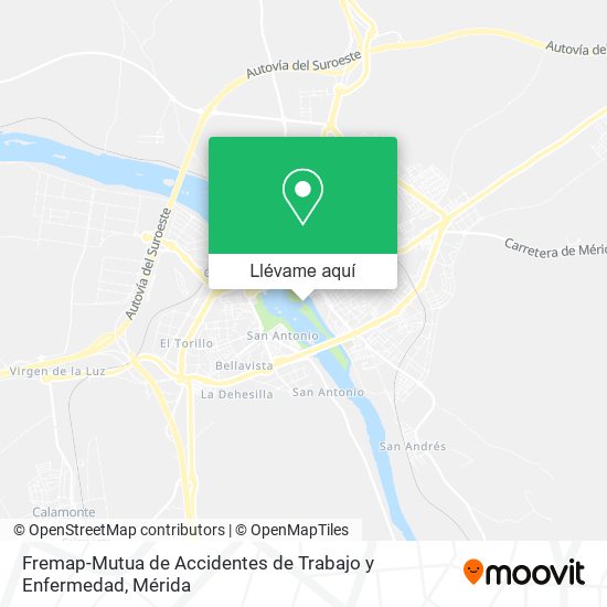 Mapa Fremap-Mutua de Accidentes de Trabajo y Enfermedad