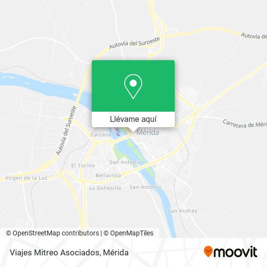 Mapa Viajes Mitreo Asociados