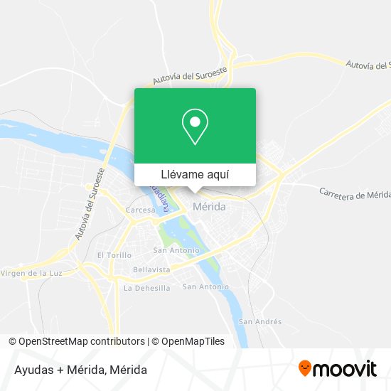 Mapa Ayudas + Mérida