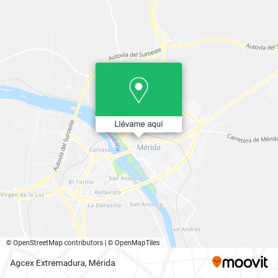 Mapa Agcex Extremadura
