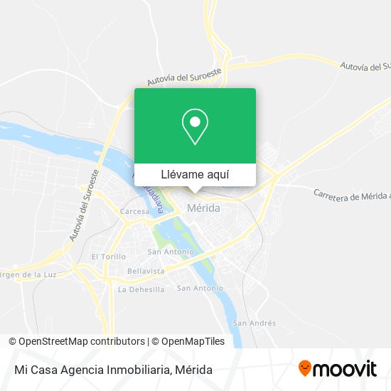 Mapa Mi Casa Agencia Inmobiliaria