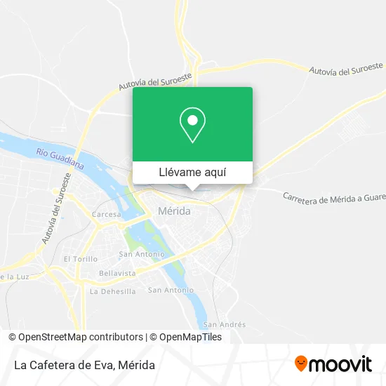 Mapa La Cafetera de Eva