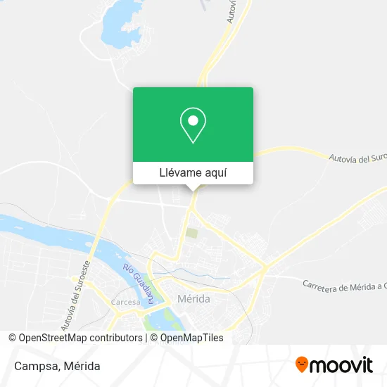 Mapa Campsa