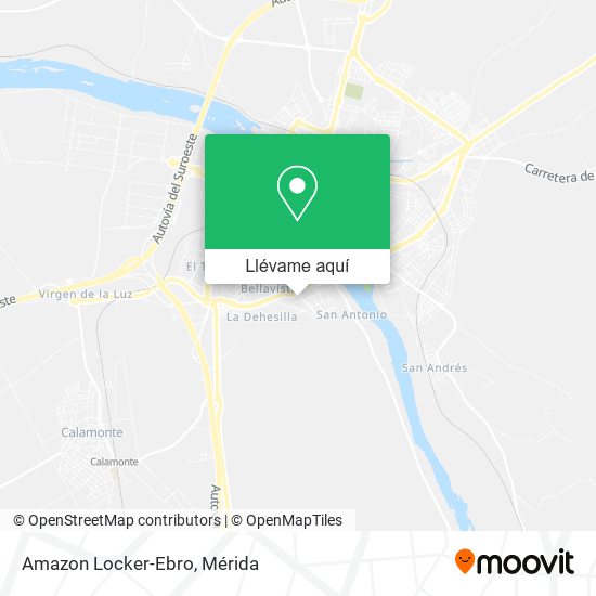 Mapa Amazon Locker-Ebro