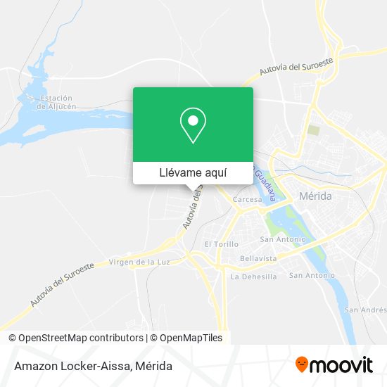 Mapa Amazon Locker-Aissa