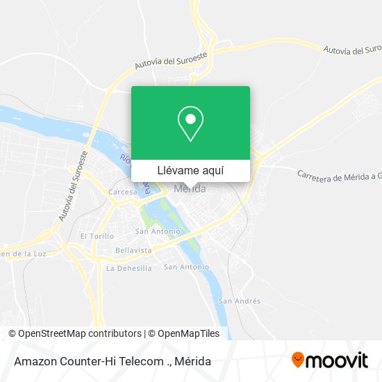 Mapa Amazon Counter-Hi Telecom .