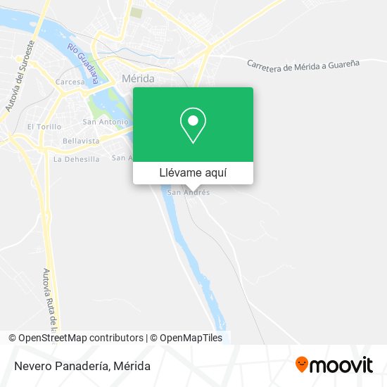 Mapa Nevero Panadería
