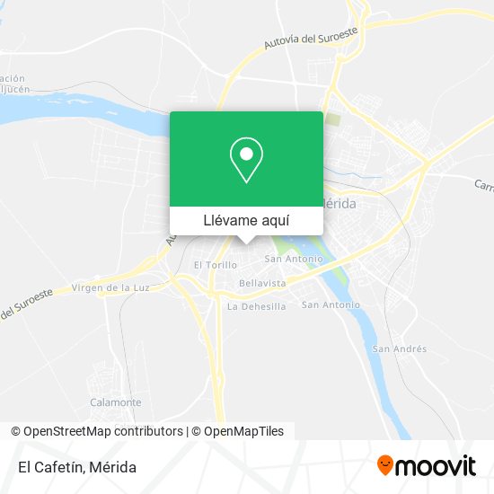 Mapa El Cafetín