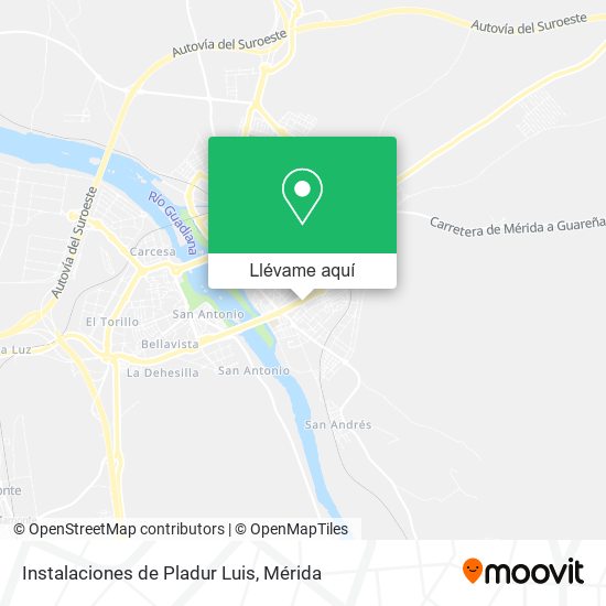 Mapa Instalaciones de Pladur Luis
