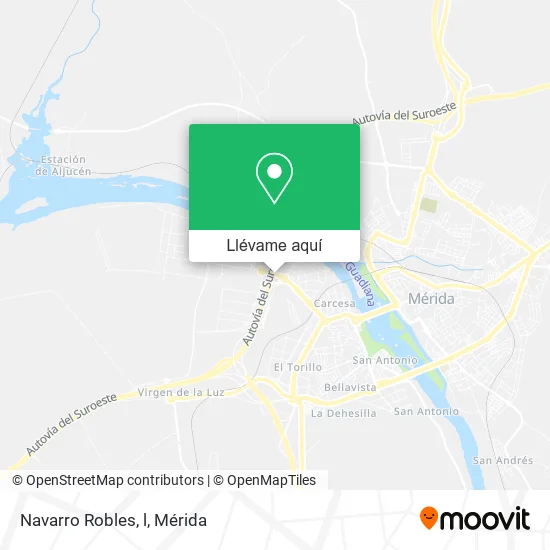 Mapa Navarro Robles, l