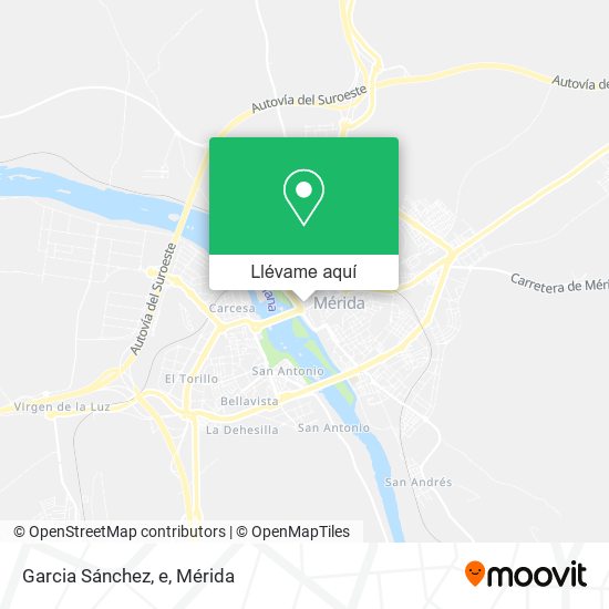 Mapa Garcia Sánchez, e