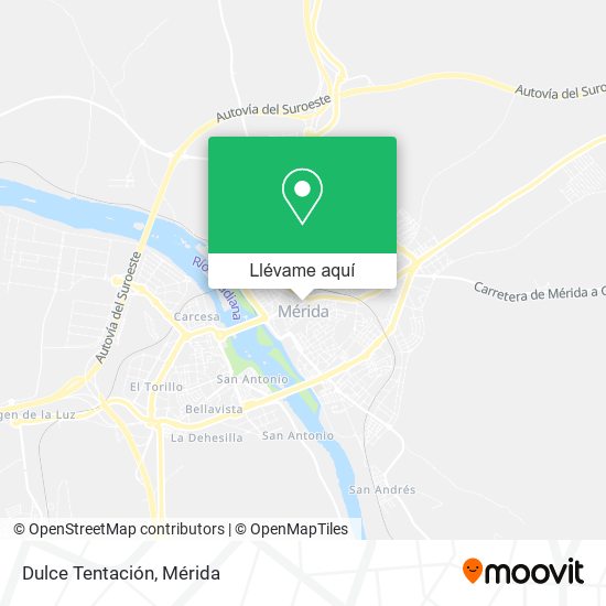 Mapa Dulce Tentación