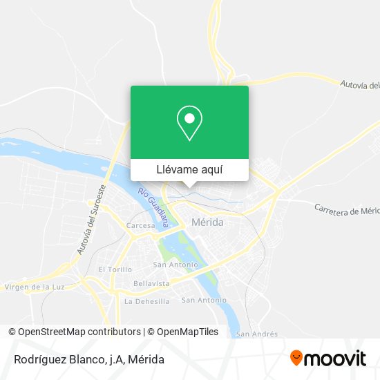 Mapa Rodríguez Blanco, j.A