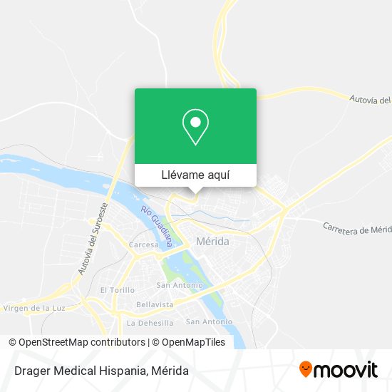 Mapa Drager Medical Hispania