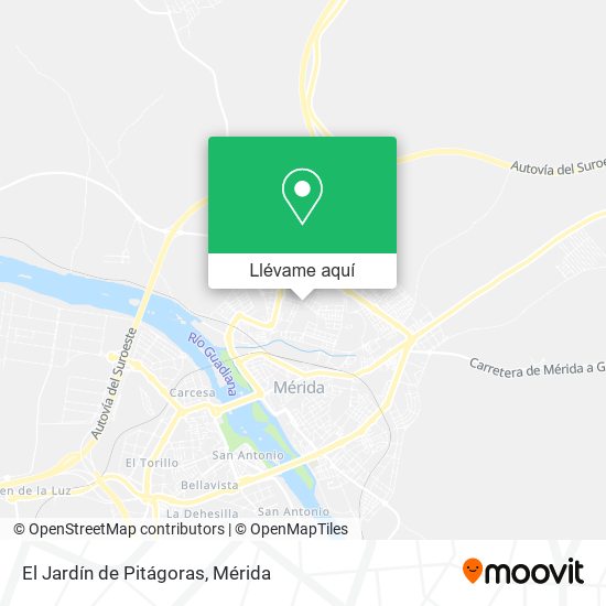 Mapa El Jardín de Pitágoras