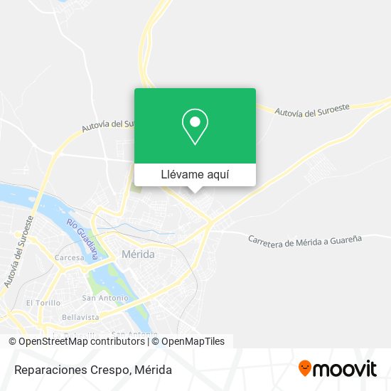 Mapa Reparaciones Crespo