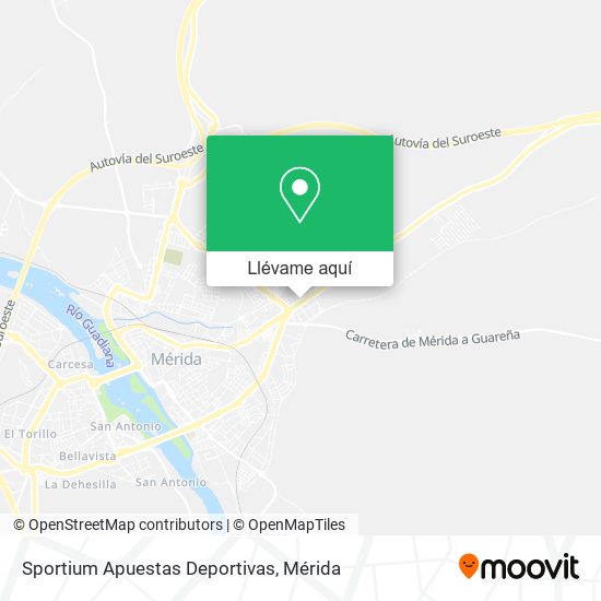 Mapa Sportium Apuestas Deportivas