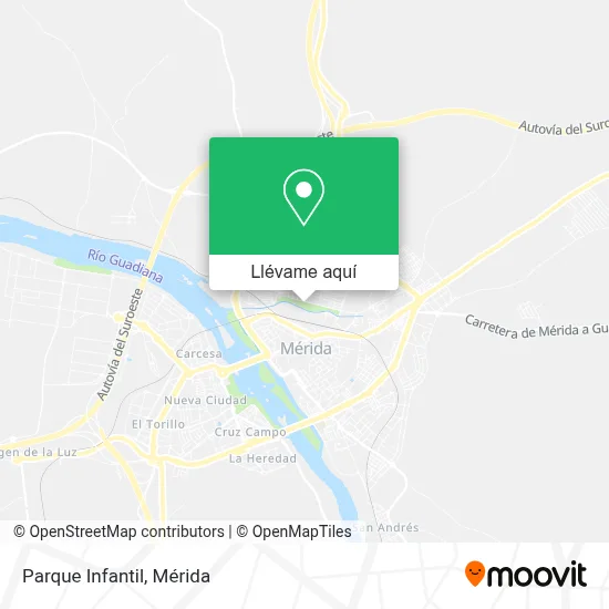 Mapa Parque Infantil