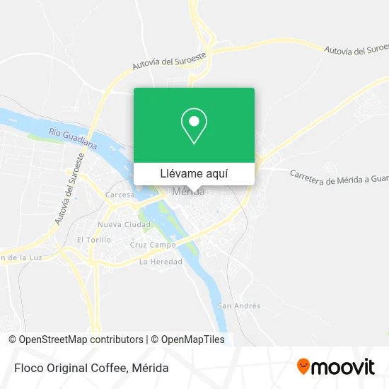 Mapa Floco Original Coffee