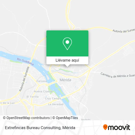 Mapa Extrefincas Bureau Consulting