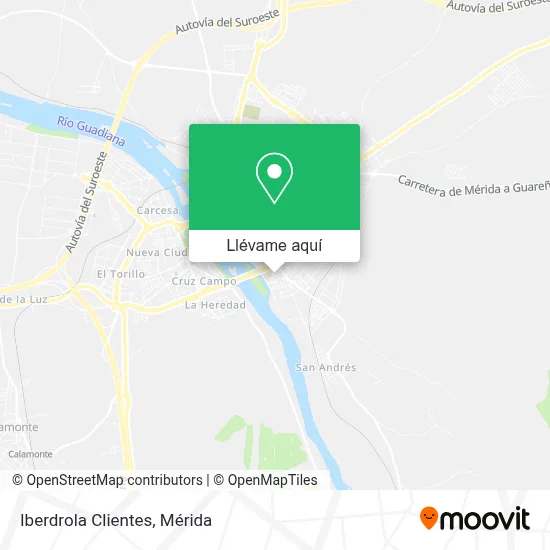 Mapa Iberdrola Clientes