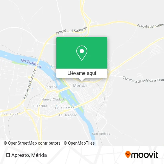Mapa El Apresto