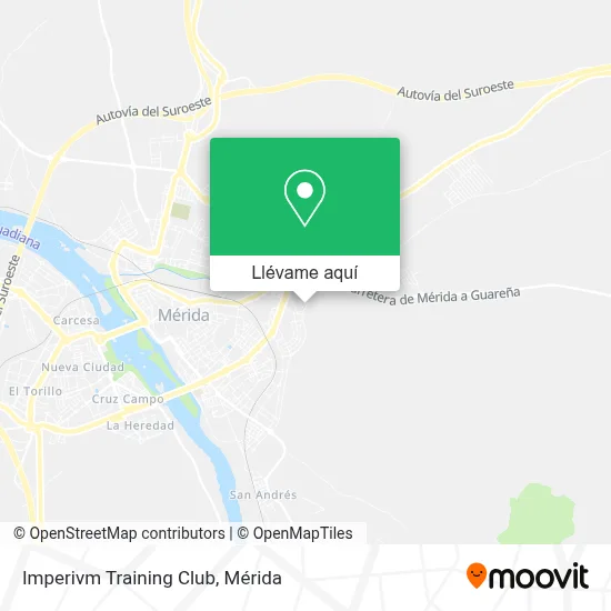 Mapa Imperivm Training Club