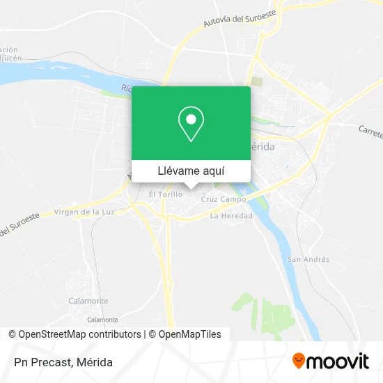 Mapa Pn Precast
